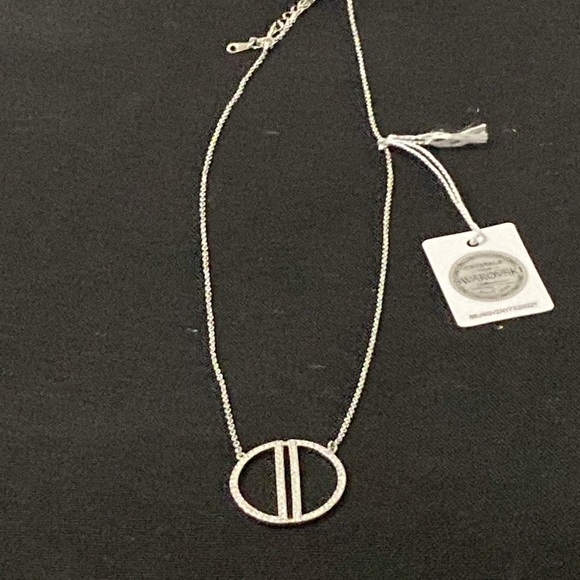 Nic & Syd Silver Necklace Swarovski Crystals approx. 16”Adjustable chain clasp - Picture 11 of 12